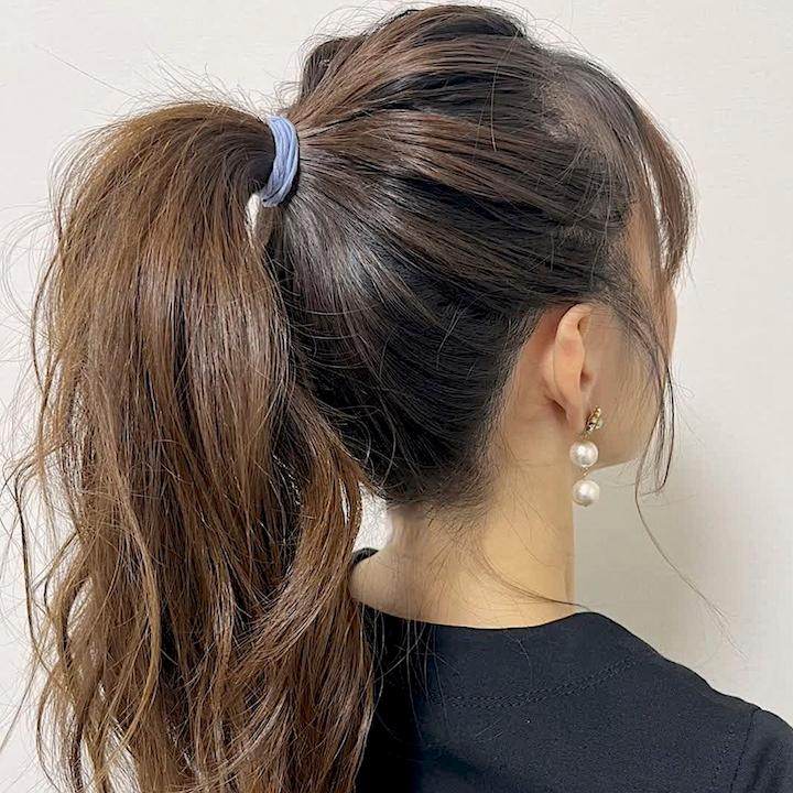 ヘアゴム No.281 VATSURICA ヘアゴム 「全色再入荷」「VATSURICA」ベロア リボン