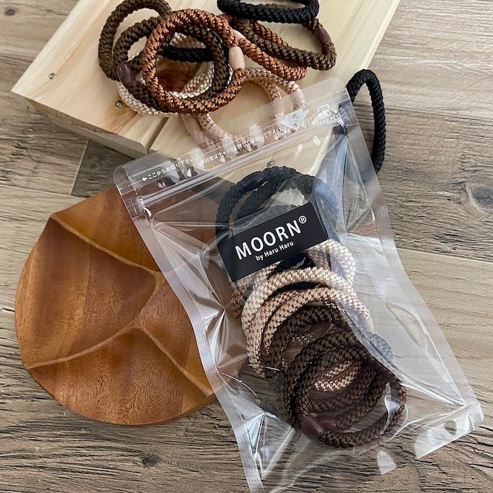 MOORN（モーン） ヘアゴム セット 12本セット ロープ ヘアアクセサリー