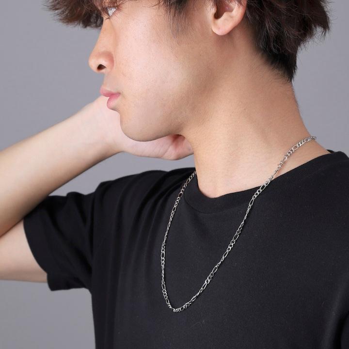 アクセサリー chi-haru ネックレス チェーン メンズ チェーンネックレス シンプル