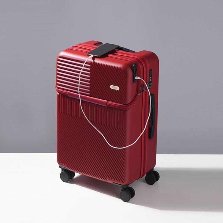 ラッピング ※ スーツケース 小型 フロントオープン 軽量 トップオープン 旅行バッグ TSAロック 輪 機内持ち込み キャリーケース 機内持込み（ハードタイプ） 