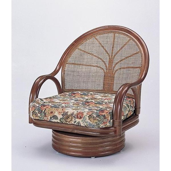 今枝商店 ラタン 籐 座椅子 ワイド回転座椅子 S3004B