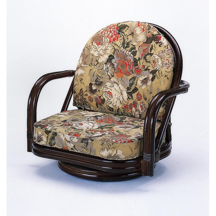 E*.様 籐椅子　回転式 今枝商店 ラタン 籐 座椅子 回転座椅子 ラウンドチェアー S775B