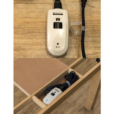 3段階継脚ダイニングコタツ 135x80cm (BR/NA) sk-scd135 ダイニング