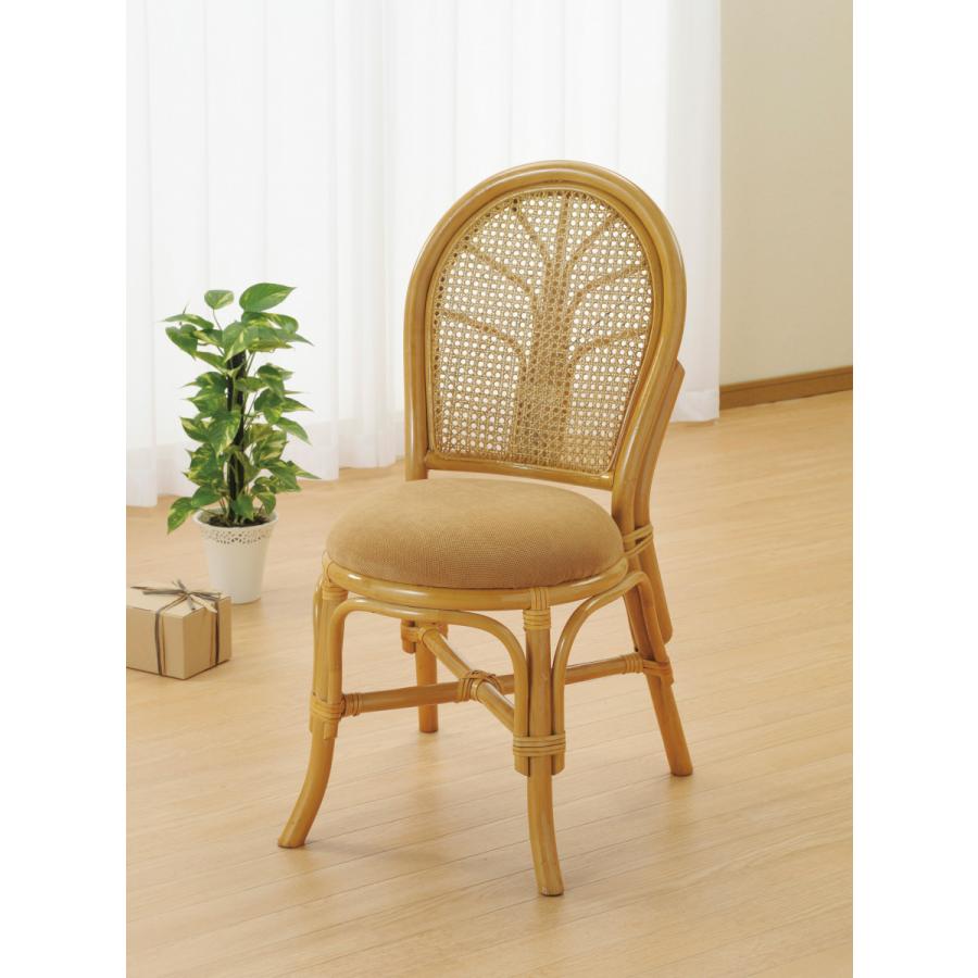 今枝商店 ラタン 籐 ダイニングチェアー (NA) U95