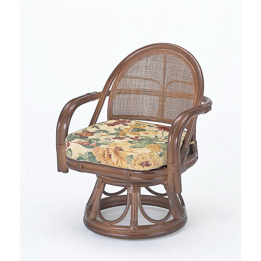 ③ラタンチェア 今枝商店 今枝 ラタン 籐 リビング3点セット 回転座椅子 Y885B