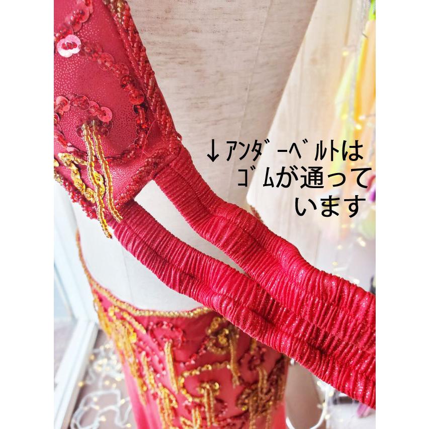 準備中 ベリーダンス エジプト製 衣装 ブラ スカート 2点セット 準備中 ベリーダンス エジプト製 衣装 ブラ スカート 2点セット