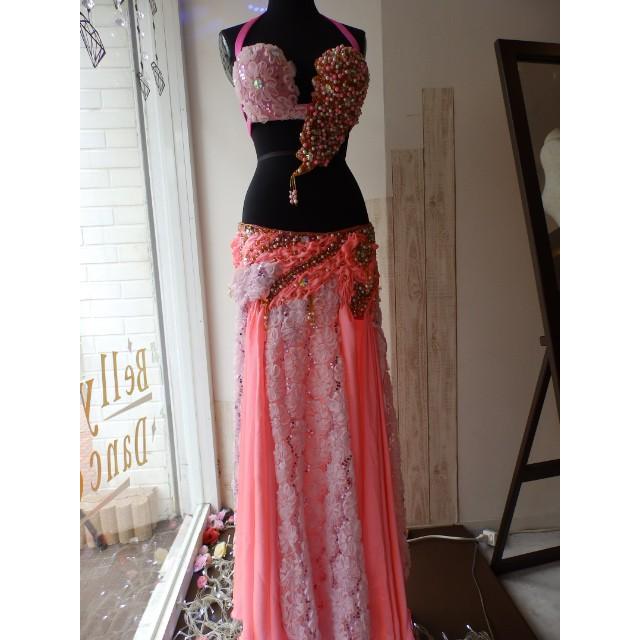 新入荷// エジプト製 衣装 セット ピンク オリエンタルベリー