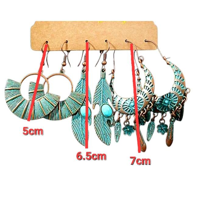 新入荷 ピアス 3点セット 8種 ベリーダンス ジプシー カジュアル |  | 10