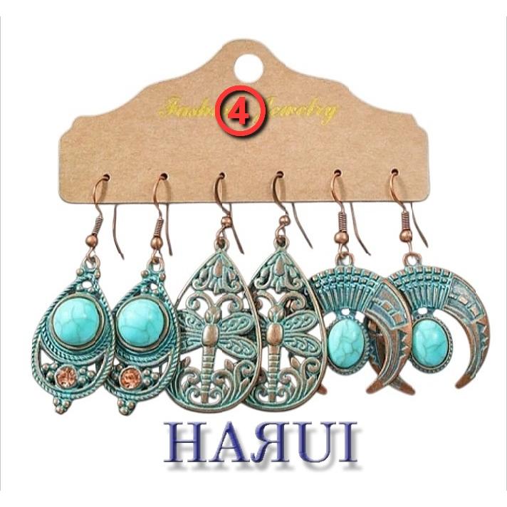 新入荷 ピアス 3点セット 8種 ベリーダンス ジプシー カジュアル |  | 04