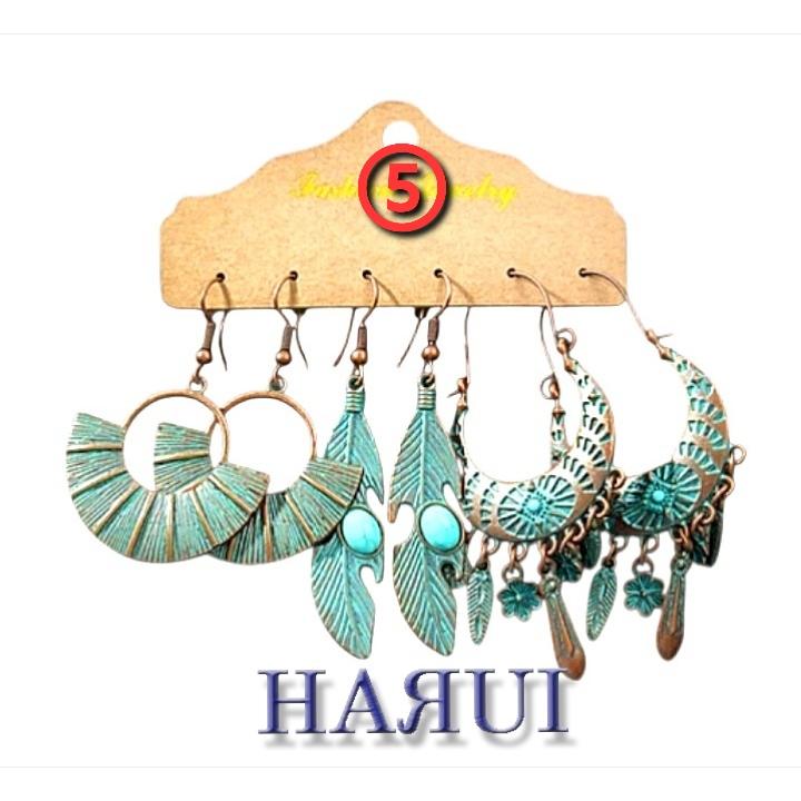 新入荷 ピアス 3点セット 8種 ベリーダンス ジプシー カジュアル |  | 05