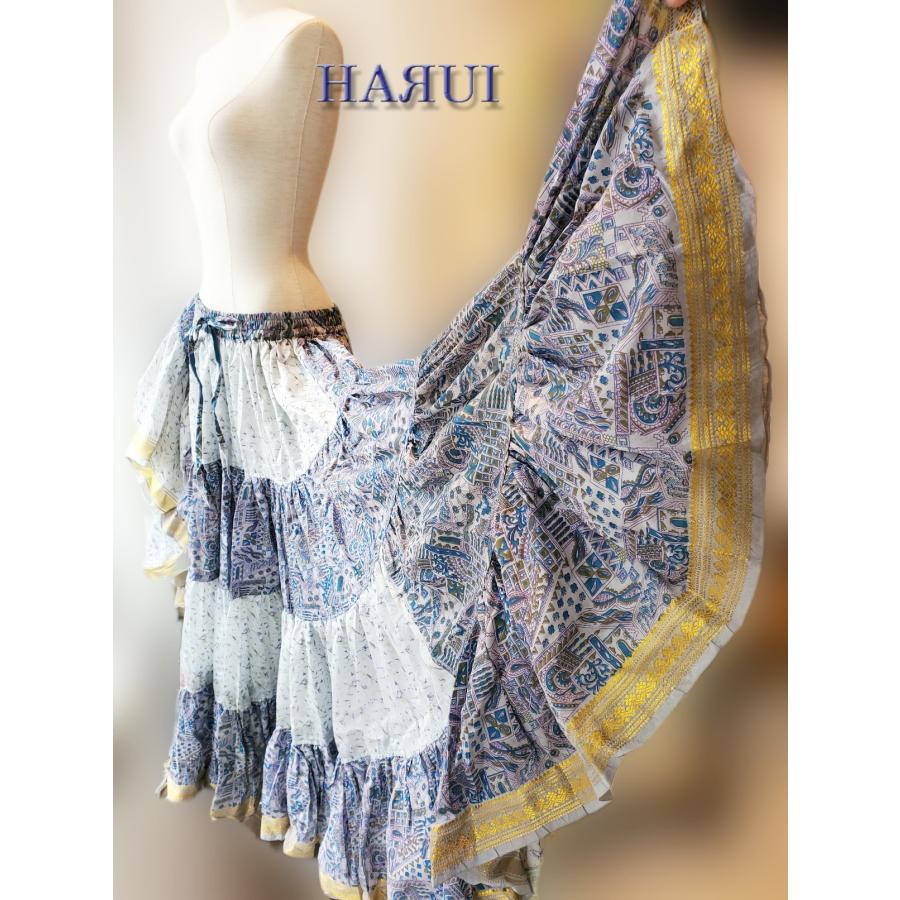 新入荷 ベリーダンス ジプシー スカート 25ヤード インド製 グレー系 indsa25gd2Costume Shop HARUI 通販 Yahoo!ショッピング