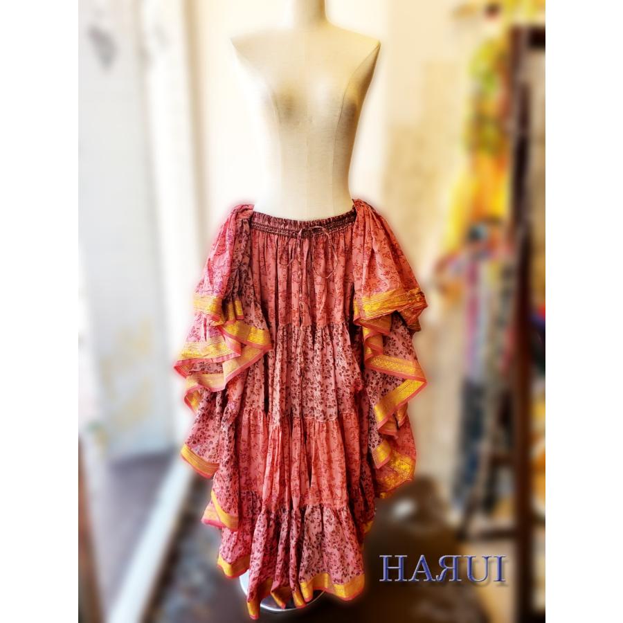 新入荷 ベリーダンス ジプシー スカート 25ヤード インド製