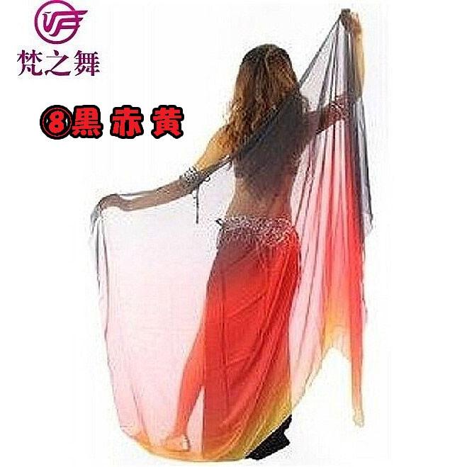 ベリーダンス シフォン ベール グラデーション 軽量 220×120 |  | 08