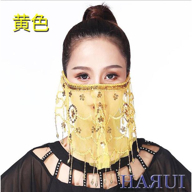 再入荷 ベリーダンス フェイスベールC ８色 |  | 07