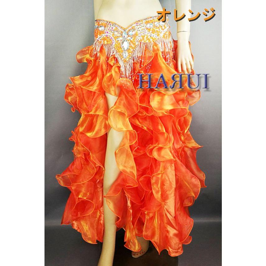 ベリー ダンス 縦フリル 豪華 衣装 スカート 8色 : Costume Shop ベリー ダンス 縦フリル 豪華 衣装 スカート 8色 : Costume Shop
