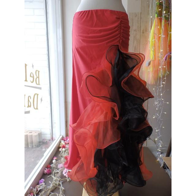 傷有り】 ベリーダンス 衣装 ブラ ベルト スカート アーム 5点セット