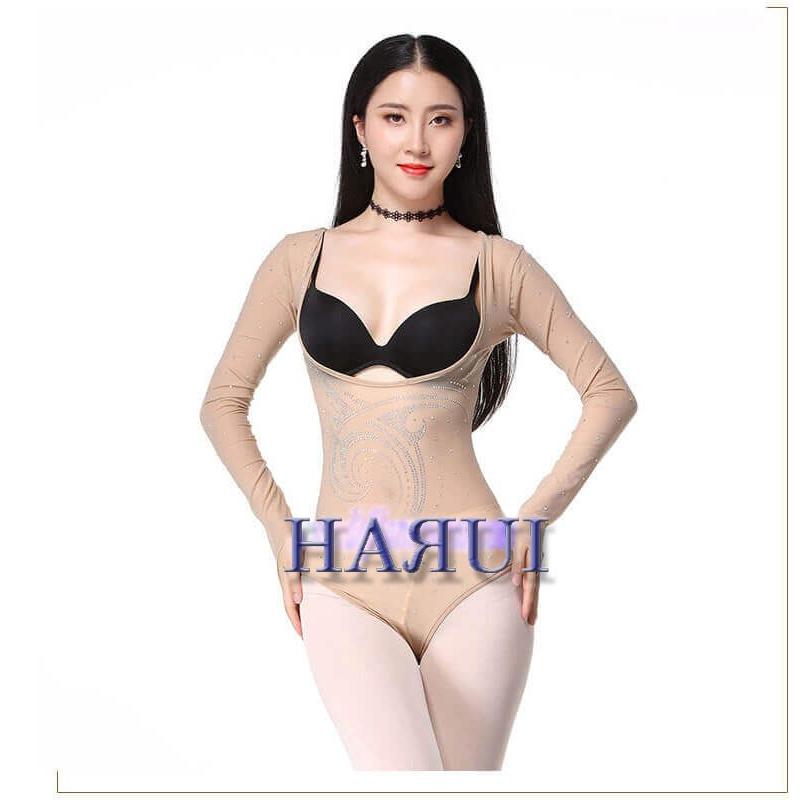 ベリー ダンス ストーン ビジュ 付 インナー レオタード B 柄有 | 