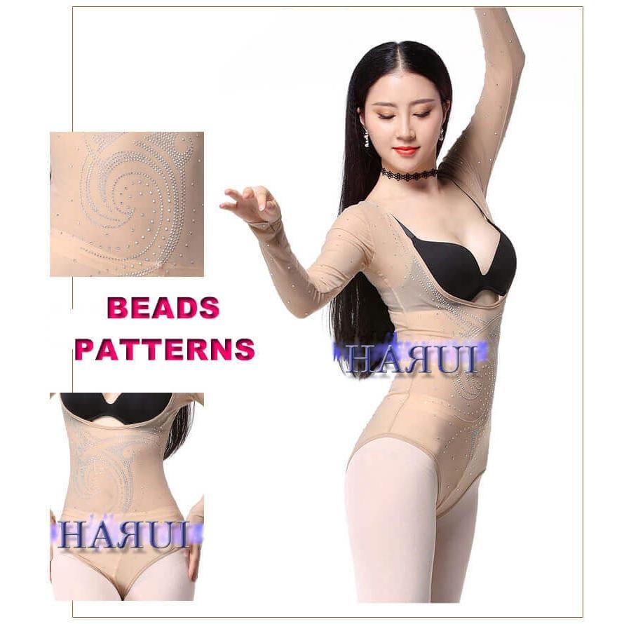 ベリー ダンス ストーン ビジュ 付 インナー レオタード B 柄有 |  | 05