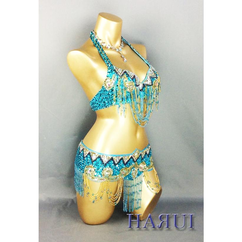 在庫処分 ベリーダンス 衣装 3点セット 水色 Mサイズ B級 :tf2011tq-b3:Costume Shop HARUI - 通販 -  Yahoo!ショッピング