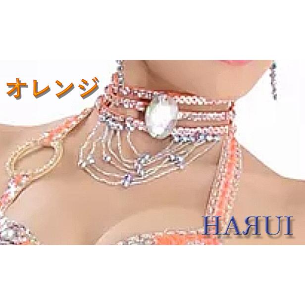 濃いピンク＆赤ネックレス　社交ダンス☆ベリーダンス 赤✖️ピンクV字型ネックレス 社交ダンス☆ベリーダンス - メルカリ