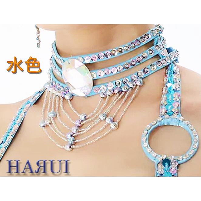 ベリーダンス ストーン付き チョーカー ネックレス アクセサリー