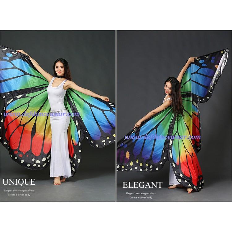 ベリーダンス 蝶 プリント イシス ウィング ISIS : Costume Shop HARUI