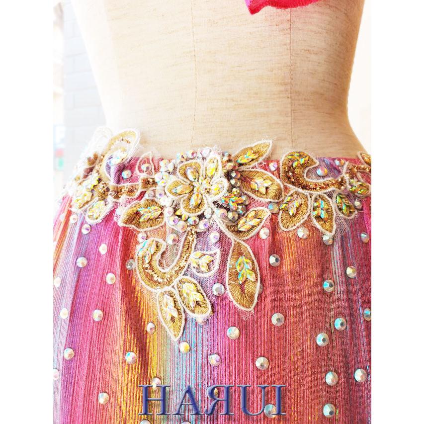 ベリーダンス 衣装 上下セット ピンク : Costume Shop HARUI - 通販