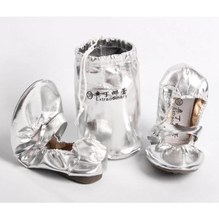 訳あり 室外対応 ダンスシューズ 金・銀 |  | 01