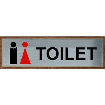 トイレマーク トイレプレート 最高級ステンレス製 0 65 おしゃれなトイレマーク女性トイレマーク男女兼用トイレマーク男性トイレマークイラストデザイン Radolux Be
