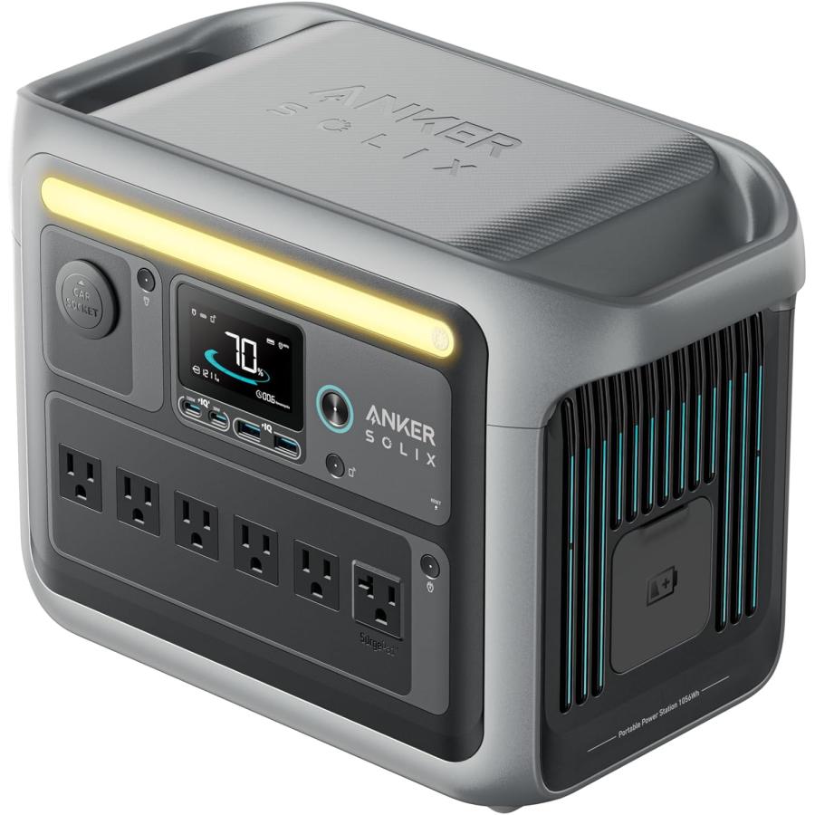 Anker Solix C1000 Portable Power Station 1056Wh ใใผใฟใใซ Anker Solix C1000 Portable Power Station 1056Wh ใใผใฟใใซ