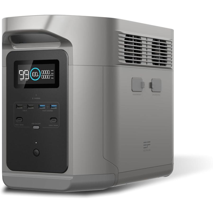 EcoFlow ポータブル電源 DELTA 2 Max S 2048Wh EcoFlow ポータブル電源 DELTA 2 Max S 2048Wh エコフロー リン酸鉄