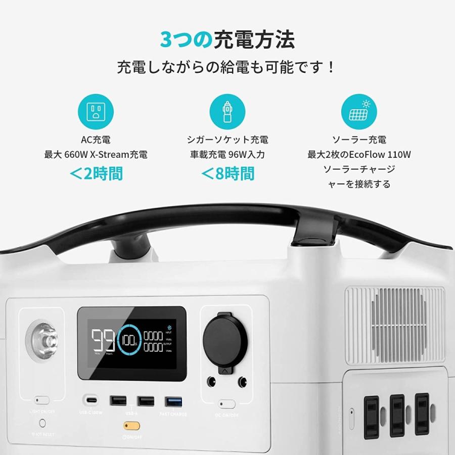 ECOFLOW エコフロー RIVER-MAX-PLUS-JP RIVER Max Plus ポータブル電源