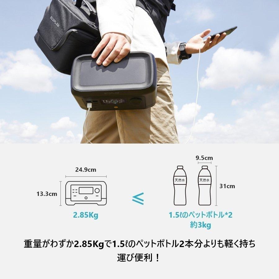 ECOFLOW ポータブル電源 大容量 EcoFlow RIVER Mini 通常タイプ 210Wh