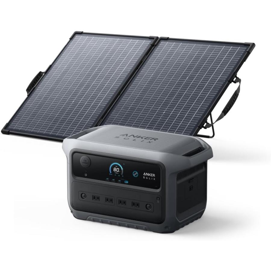 Anker Solix C2000 Gen 2 Portable Power Station ダークグレー with