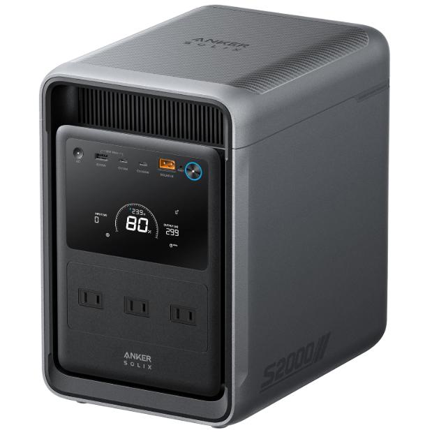 ANKER Solix S2000 Portable Power Station AS220511 ダークグレー 買取価格比較