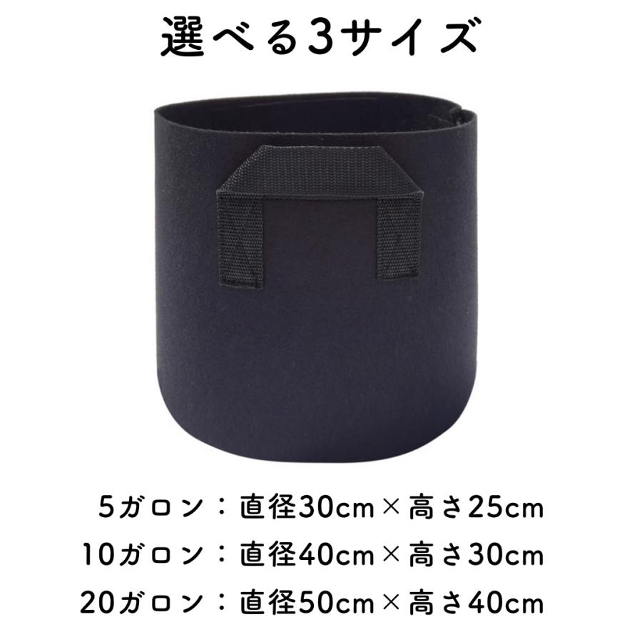 不織布プランター バッグみたいなプランター ベランダ バルコニー栽培