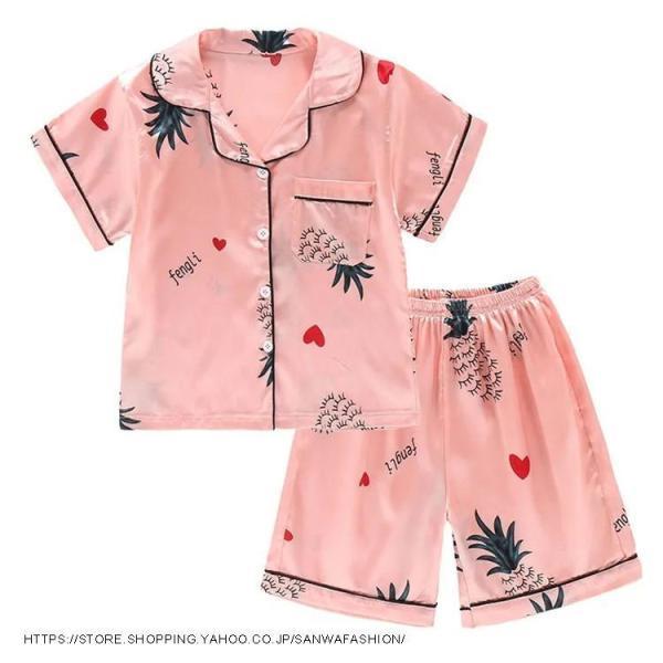 パジャマ キッズ 夏  子供服 女の子  ルームウェア パジャマセット韓国風 上下セット 110cm 120cm 130cm 140cm 150cm  春夏パジャマ かわいい｜harumart｜08