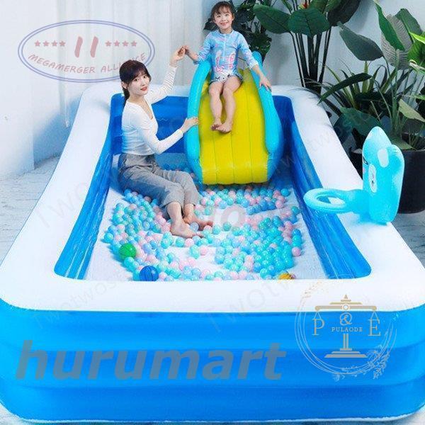 プール ビニールバス 乾湿両用 ボールプール 子供楽園 肉厚 大型プール シュート 滑り台 自宅 海洋楽園 大人でも入れる 水泳 水遊び 外寸 適用人数：1