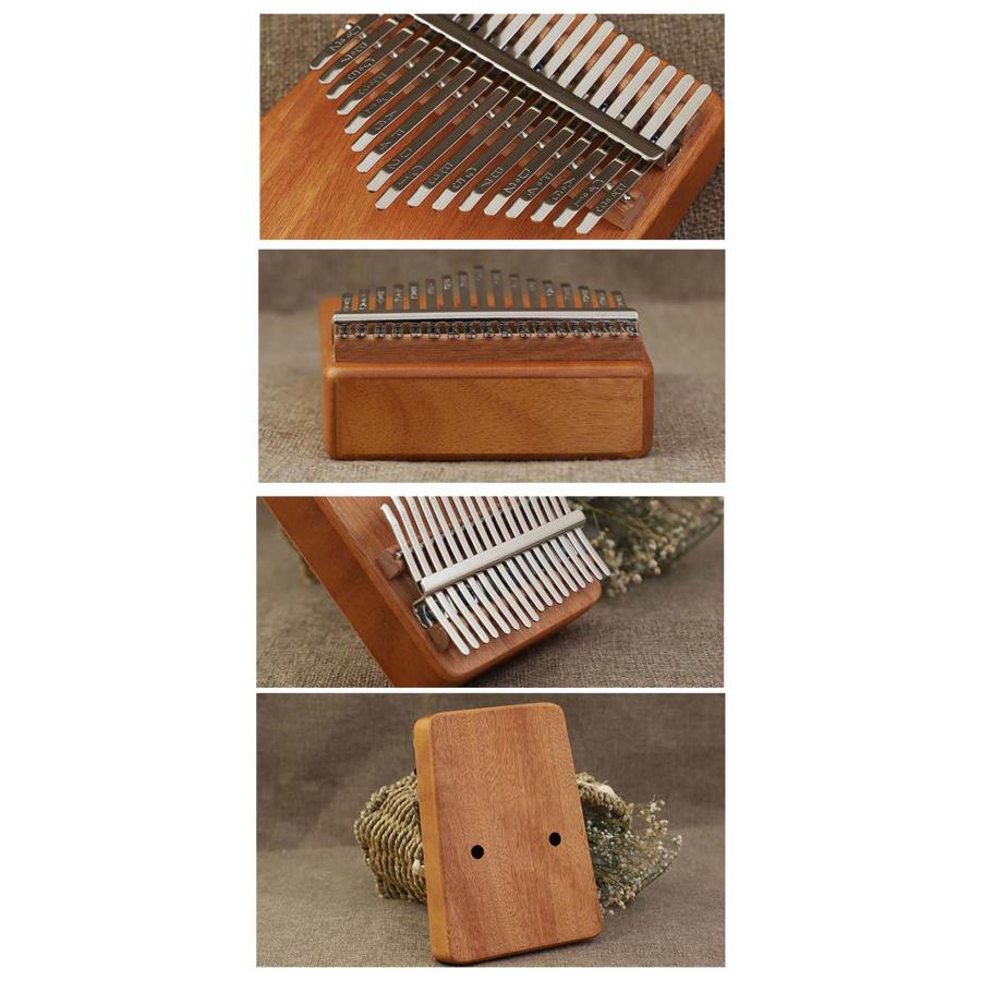 カリンバ 初心者 親指ピアノ 指ピアノ 17キー アフリカ楽器 フィンガーピアノ 指ムビラ 17鍵指ピアノ チューナーハンマー お子様 プレゼント 全3色 | ブランド登録なし | 01