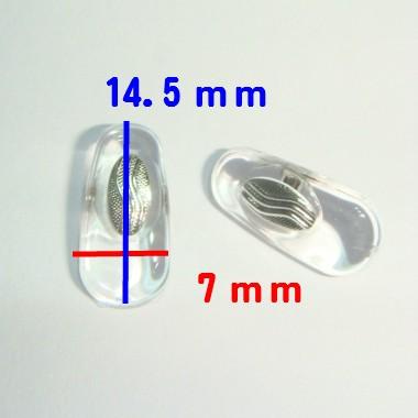 メール便で送料無料 メガネパット サンニシムラ 鼻パッド シリコン