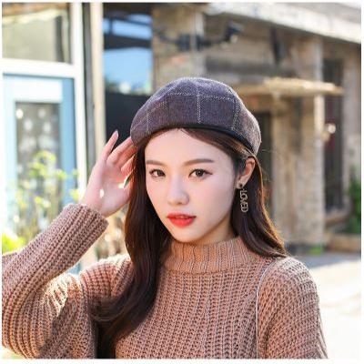 BURBERRY チェック柄 ベレー帽 Sサイズ BURBERRY チェック柄 ベレー帽 Sサイズ BURBERRY チェック柄 ベレー帽