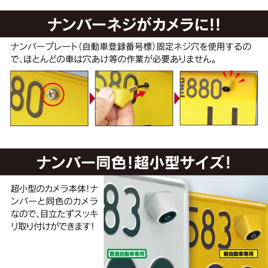 Beat-Sonic バックカメラ BCAM7AY 軽自動車 BeatーSonic ビートソニック バックカメラ BCAM7AY(軽自動車用