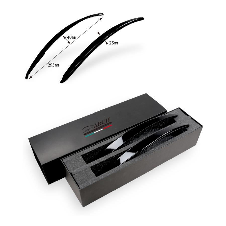 【新品】イブデザイン　アバルト　アクセント　アーチ　イエロー イブデザイン オリジナル商品】 アバルト500/695/595 全シリーズ