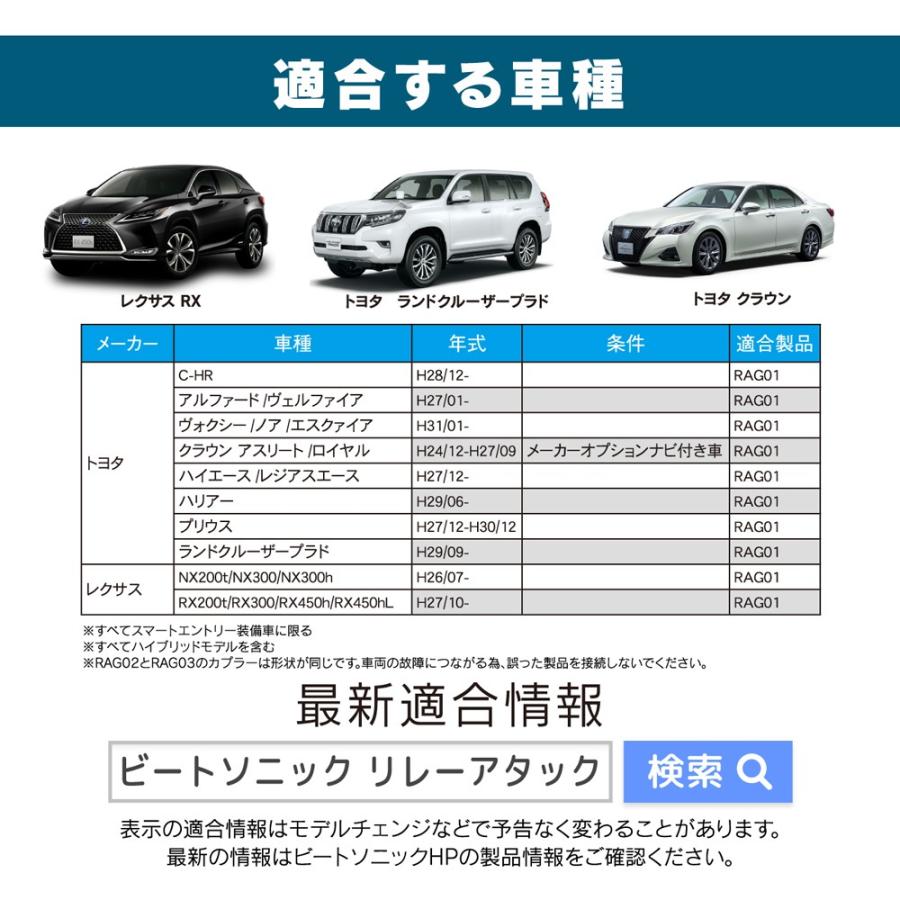 リレーアタック対策 盗難防止 ビートソニック リレーアタック防御装置 Rag01 愛車をリレーアタックでの盗難から防ぐ 車の純正リモコンのみで操作できる Rag01 Haru Online Store 通販 Yahoo ショッピング