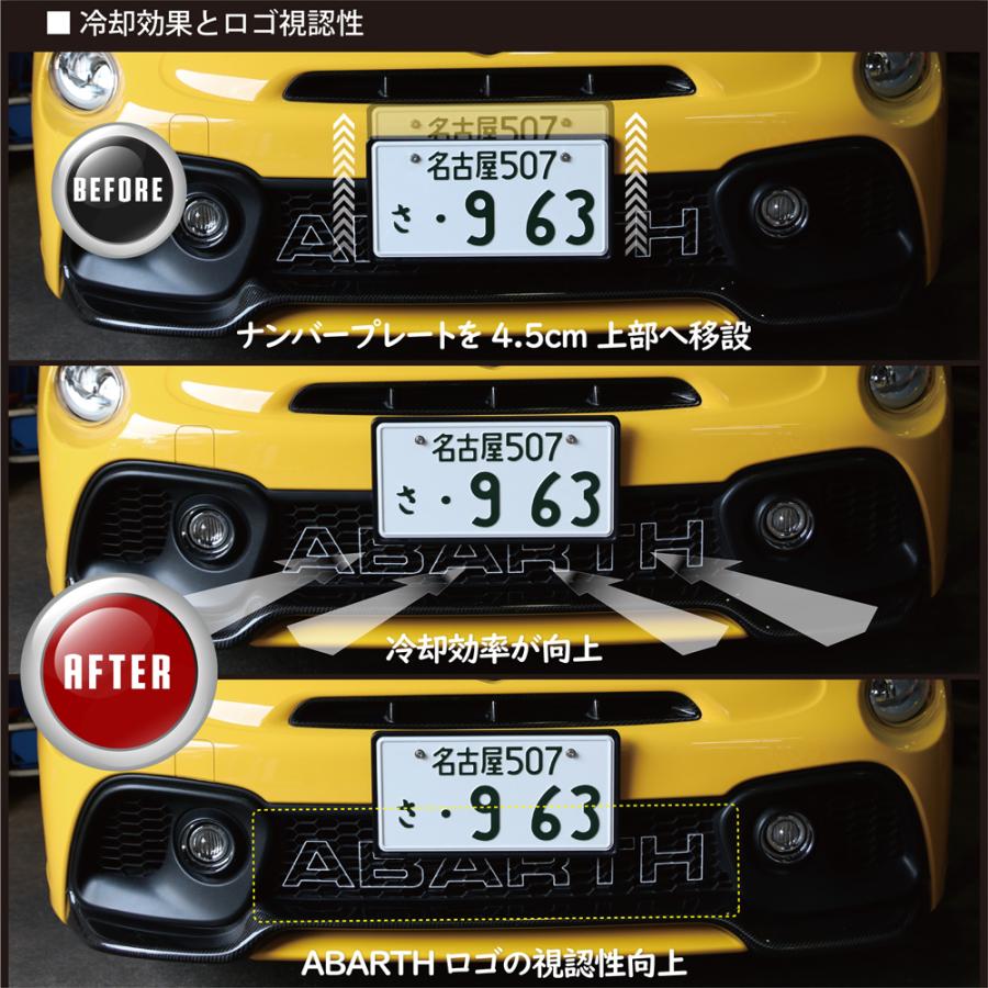 アバルト ナンバーステー Vra1 イブデザイン アバルト 500 695 595専用 ナンバーポジション補正キット ヴァーティカルライザー Vra1 ナンバー移設 角度調整 Vra1 Haru Online Store 通販 Yahoo ショッピング