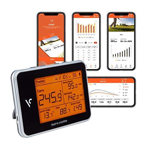 【２点セット】 Voice Caddie ゴルフスイングキャディ SC300 ポータブルローンチモニター ブラック 【AA8950939588】(31625円)