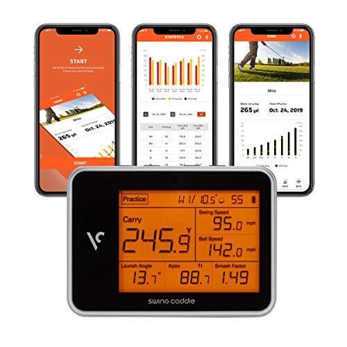 【２点セット】 Voice Caddie ゴルフスイングキャディ SC300 ポータブルローンチモニター ブラック 【AA8950939588】(31625円)