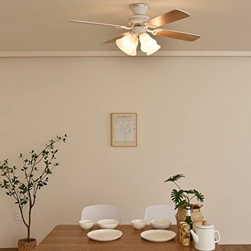 VENTOTA シーリングファンライト リモコン付 リバーシブル 風量調節