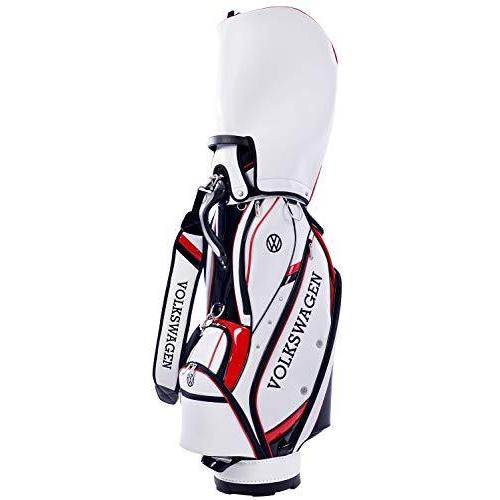 LEZAX(レザックス) キャディーバッグ Volkswagen キャディバッグ VWCB-9252 ホワイト キャディバッグ