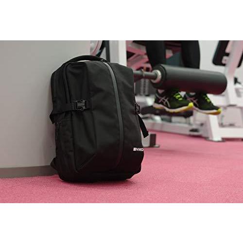 [ノーマディック] リュックサック 軽量 デイパック 通勤×通学に使える ジムバッグに便利 収納力 機能性 メンズ 黒 